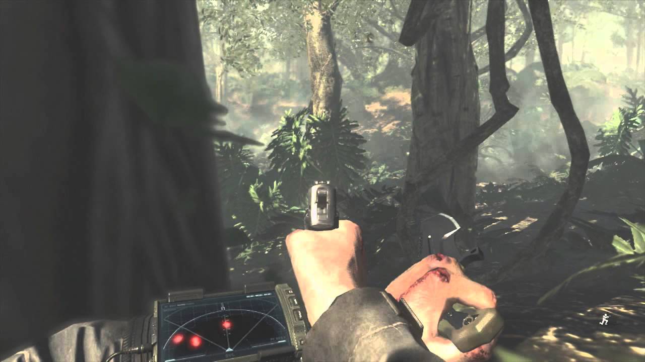 Call of Duty Ghosts Mission 9 Jumping Off A Waterfall