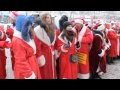 Парад киевских Дедов Морозов - волонтеров