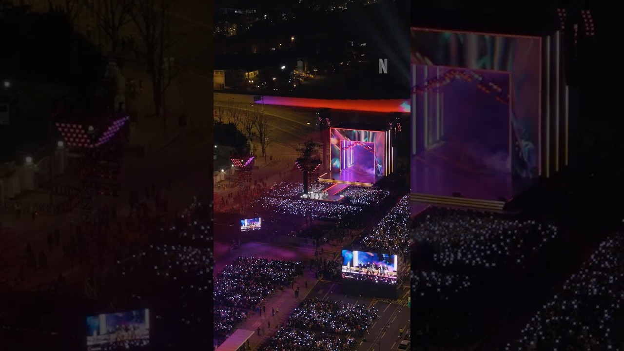 Fully locked in. #BTSLiveonNetflix #BTS_ARIRANG