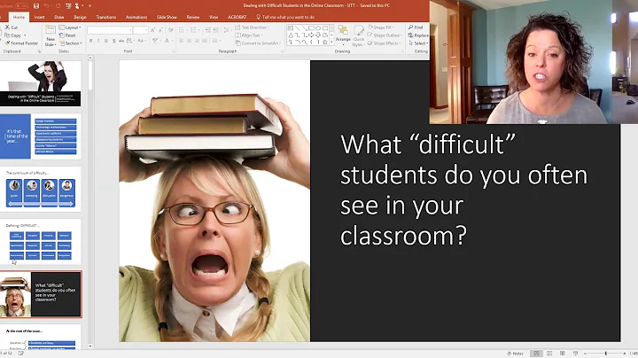 Dealing with Difficult Students