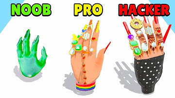🤢 NOOB vs 😎 PRO vs 😈 HACKER - Hand Evolution Runner | Download App Store APK