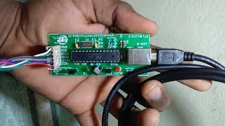 How To Install USBaps AVR Programmer Driver in Tamil.