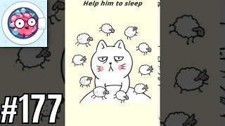 Brain Wash Level 177 Help Him to sleep - Solution Walkthrough screenshot 2