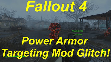 Fallout 4 Power Armor Targeting Mod Glitch! Targeting Mod Without Power Armor! (Fallout 4 Glitches)
