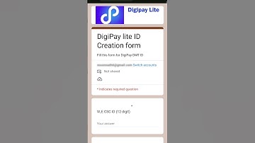 Digipay lite ID Registration Start 🔥 #csc #cscupdate #cscnewupdate #cscnews #cscnewservices