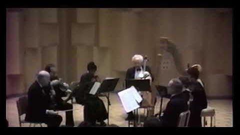 Ravel. Introduction and Allegro for harp flute clarinet string quartet https://www.harpbayarea.com/