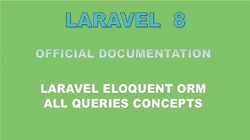 laravel all eloquent orm model concept in hindi | laravel 8 eloquent model tutorial