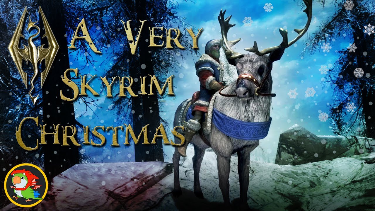 Giving Christmas Gifts to My Favorite Skyrim Characters YouTube