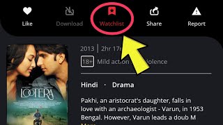 Vi movie & tv app me videos watchlist me add kaise kare | add video or serial watchlist vi movie app screenshot 5