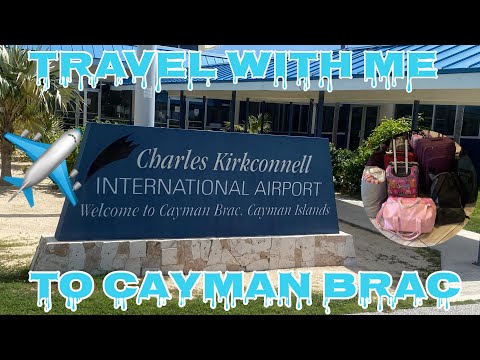 Travel with me to cayman Brac (2nd time on a plane?)