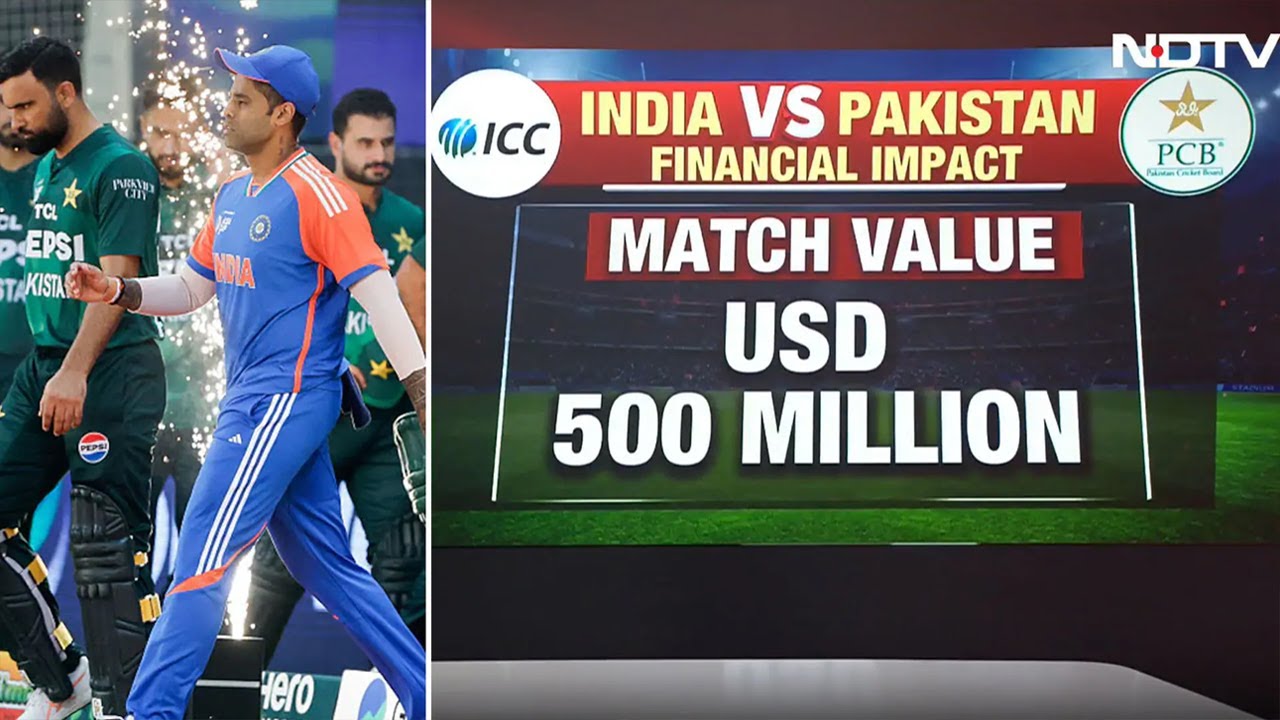 India Vs Pakistan Match | $500 Million Match At Stake: India-Pakistan Clash Faces Huge Financial Hit