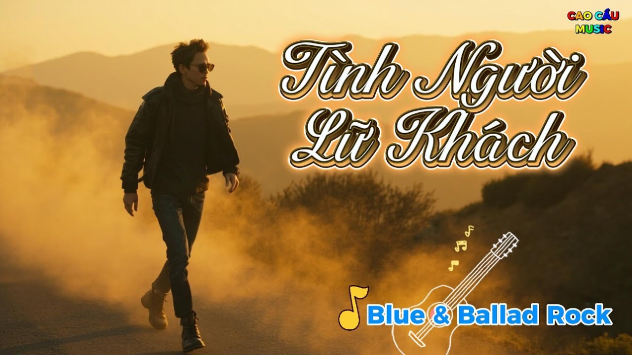 Tình Người Lữ Khách – Blues Rock | Cao Cầu Music (AI Music) Official Lyric Video