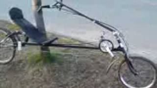 Rower poziomy LVB Fallout Recumbent bike LVB home made bike
