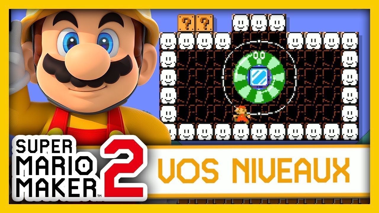 MARIO, PHOTOGRAPHE PROFESSIONNEL ! - SUPER MARIO MAKER 2 (VOS NIVEAUX)