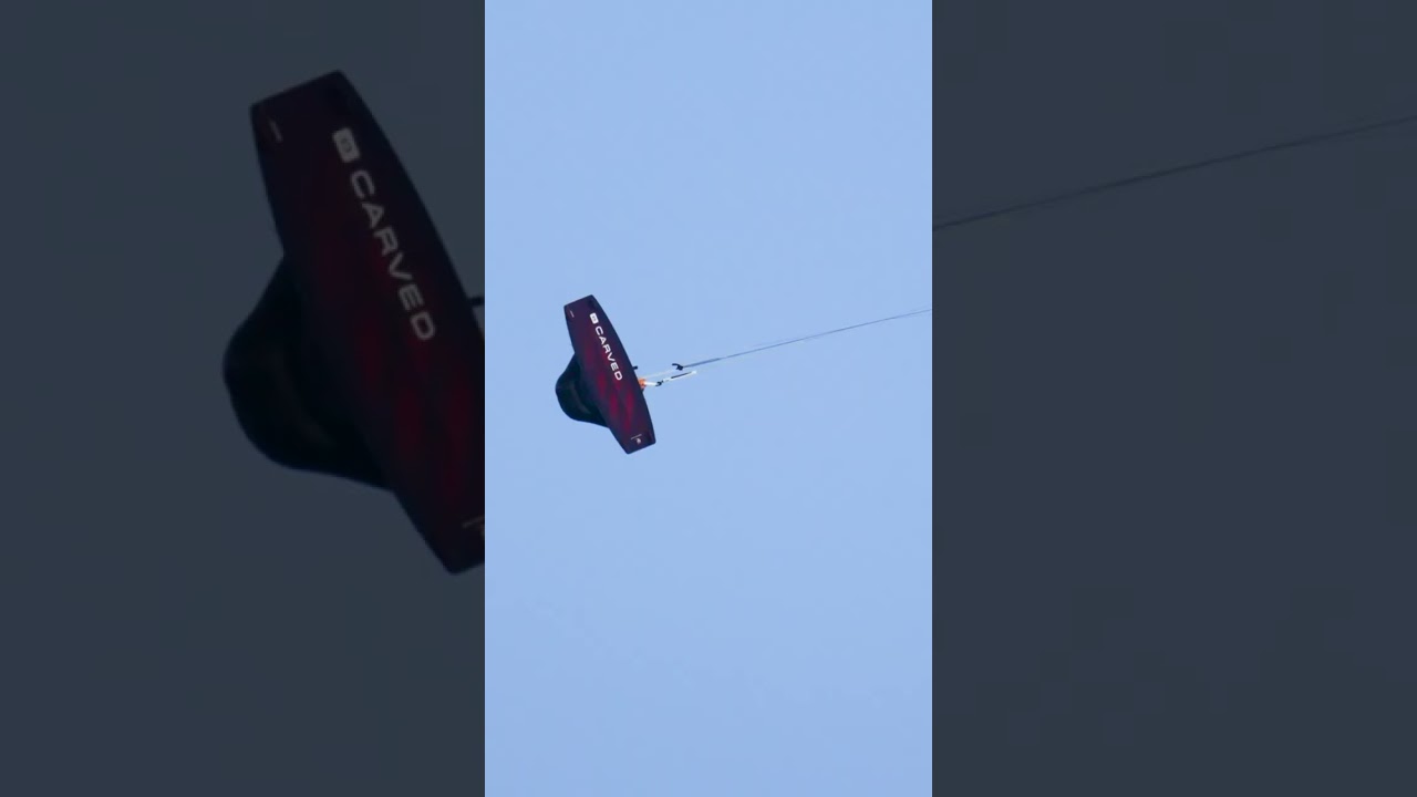 Defying Gravity: @gielvlugt's Epic Kiteboarding Skills Will Blow Your Mind!