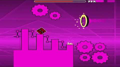 Geometry Dash 2.1: Hexagon HyperDrive 4 By Mitchell (Hard Level)