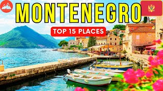 15 BEST Places to Travel  in Montenegro 🇲🇪  in 2024 | Montenegro Travel Video