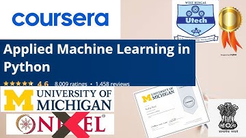 Applied Machine Learning in python university of michigan All weeks assignment and quiz Ans Coursera
