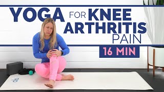 YOGA FOR KNEE ARTHRITIS PAIN | Knee Strengthening Exercises for Osteoarthritis