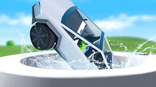 Flushing a Cybertruck Down the Magic Toilet - Amazing Frog (Live Stream Replay)