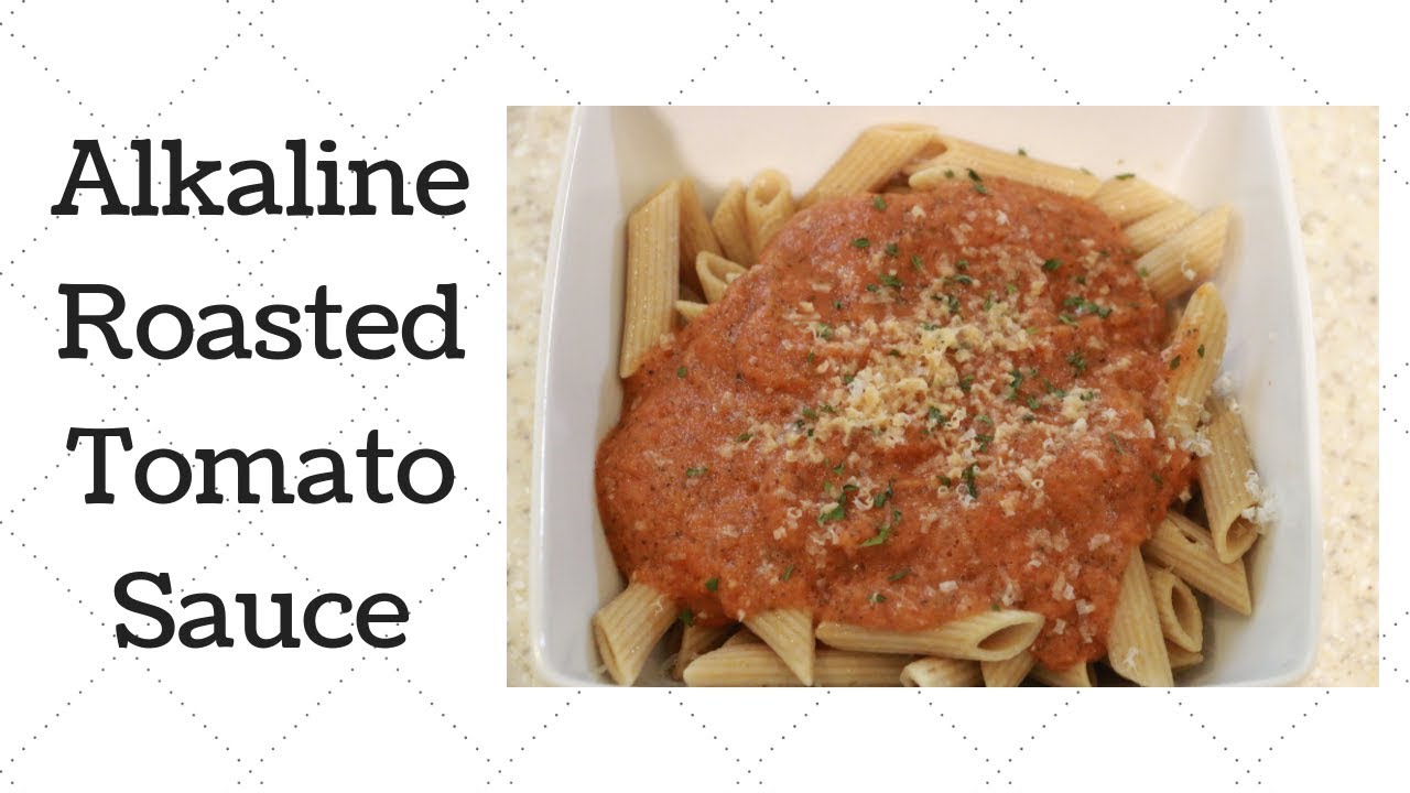 Roasted Tomato Sauce Dr. Sebi Alkaline Electric Recipe YouTube