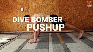 How to do Dive Bomber Pushup tutorial and benefits