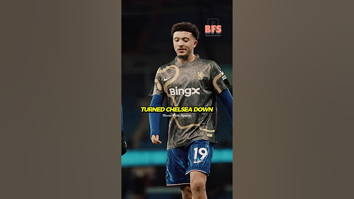 Jadon Sancho REJECTS Chelsea 😳
