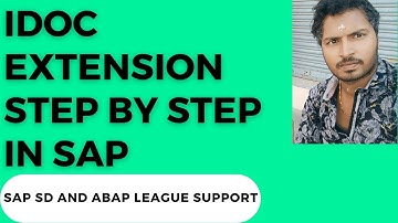 IDOC extension step by step in SAP