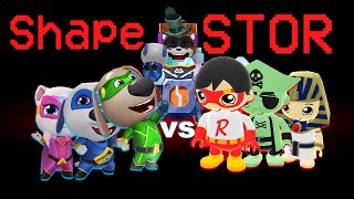 Shapeshifter vs Impostor Funny~ 😆🚩🛸Talking Tom Hero Dash and Tag With Ryan