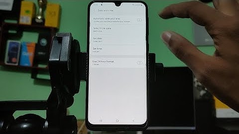 samsung galaxy A70s me time kaise set kare, How to change date and time in samsung mobile