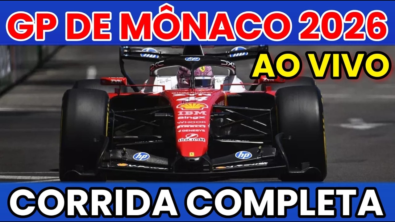 F1 AO VIVO CORRIDA GP DE MÔNACO COM IMAGENS HAMILTON SUPERA LECLERC NA FERRARI - F1 MANAGER 24
