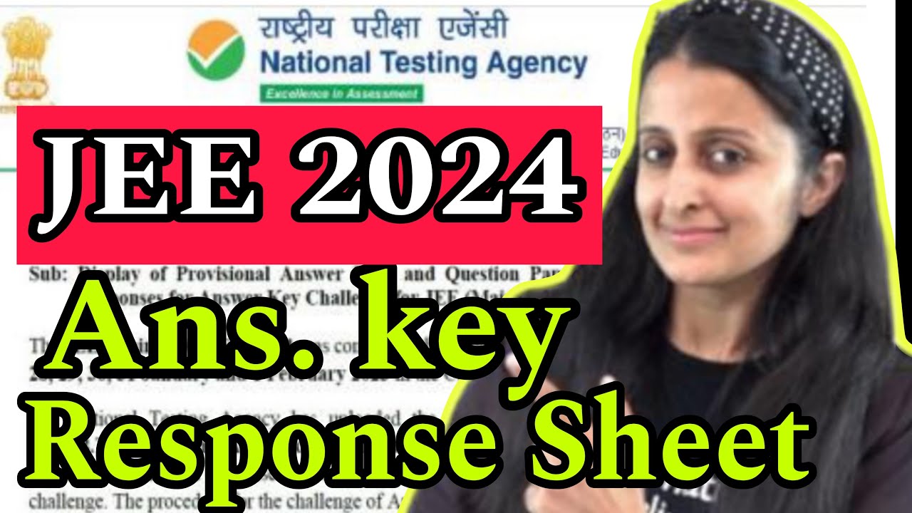 ANSWER KEY OUT JEE JAN 2024 |OPENING FOR 1 in very 3 students now ...