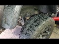 A Jeep Lift Stretching Brake Hoses