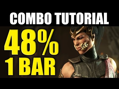 Mortal Kombat X - Mileena: 48% Combo Tutorial - Ravenous!