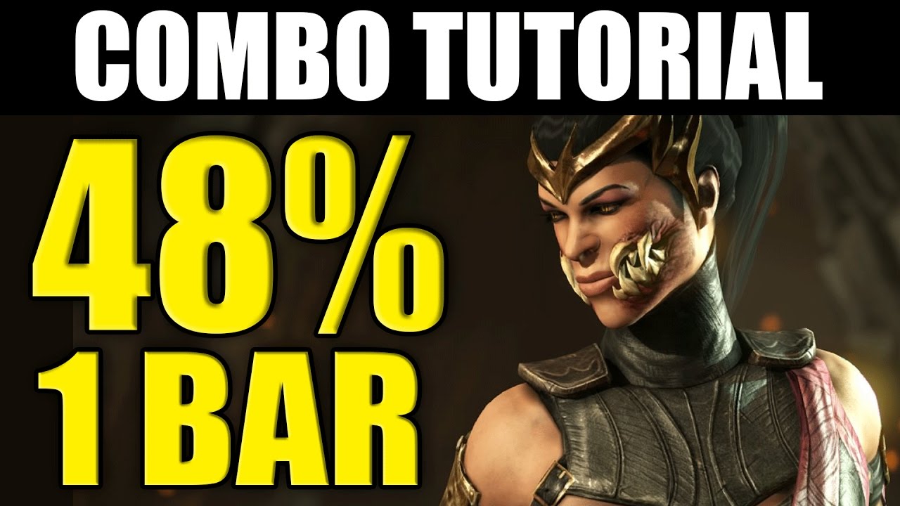 Mortal Kombat X - Mileena: 48% Combo Tutorial - Ravenous!