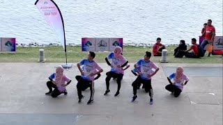 AERODANCE performance during PUTRAJAYA OXYGENATION BOAT RACE 2019