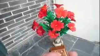 BLOOMING FLOWER VASE