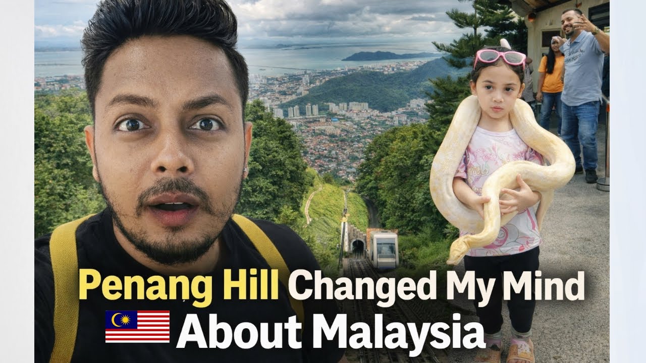 Malaysia’s 🇲🇾Most Beautiful Hill? Pennag Hill George Town Heritage Walk + Pennag Hill Adventure 🇲🇾 