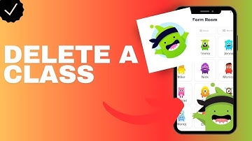 How to delete a class in the Classdojo app?