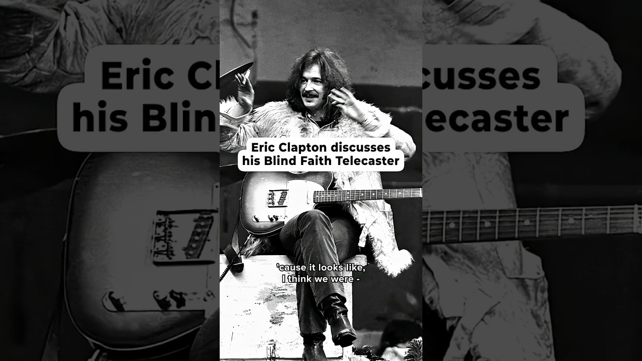 Eric talks about his custom Blind Faith @fender Telecaster.