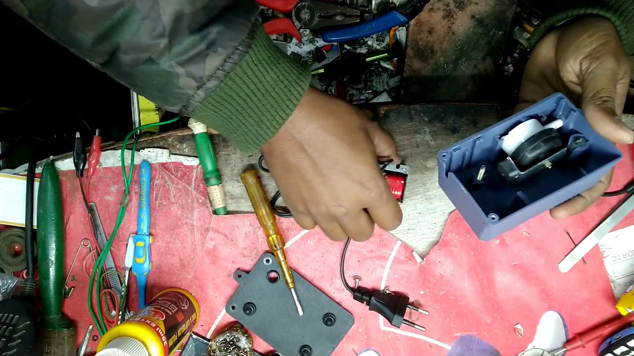 How to repairing aquarium air pump YouTube