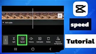 How to add speed to your video using capcut / How to add speed to your videos