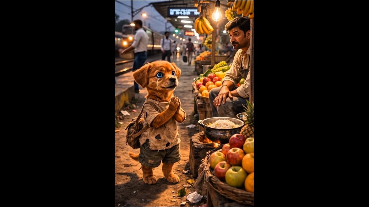 The Poor Puppy Who Fed Everyone 🐶❤️ | Most Emotional Kindness Story Ever