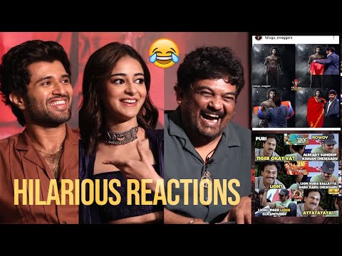 Funny Memes On Liger | Vijay Deverakonda and Liger Team Hilarious Reaction | Puri Jagannadh | Ananya