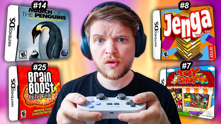 The 25 WORST Rated Nintendo DS Games (are really bad)...