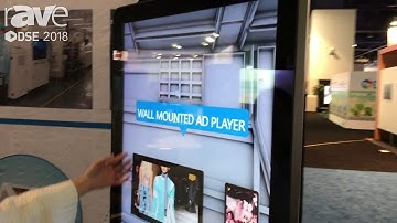 DSE 2018: Shenzhen Uniview LED Explains 49" Floor Standing Kiosk With Android System for Retail