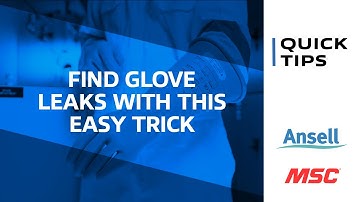 QUICK TIPS #21: Find Glove Leaks with this Easy Trick