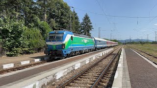 БВ3622 с 80044 цар Калоян пристига на гара Тулово