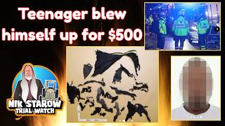 Teenager blew himself up for $500