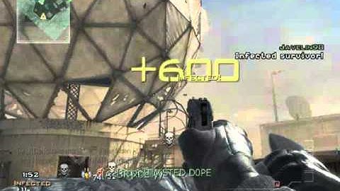Best Throwing Knife Spot ever? - MW3 Infected